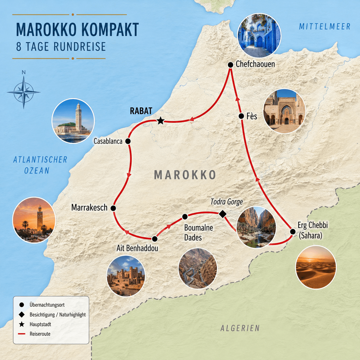 Marokko Rundreise